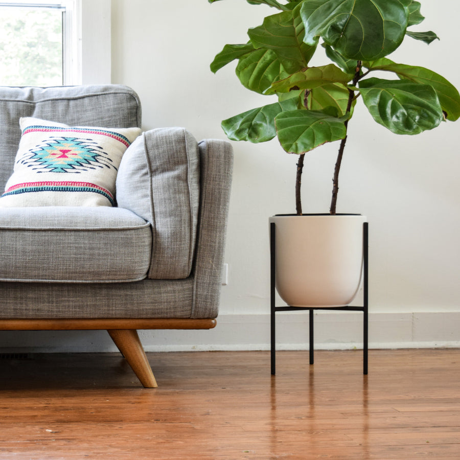 Naramata + Tapered Ceramic Pot - Plant Stands - By Plantwares™